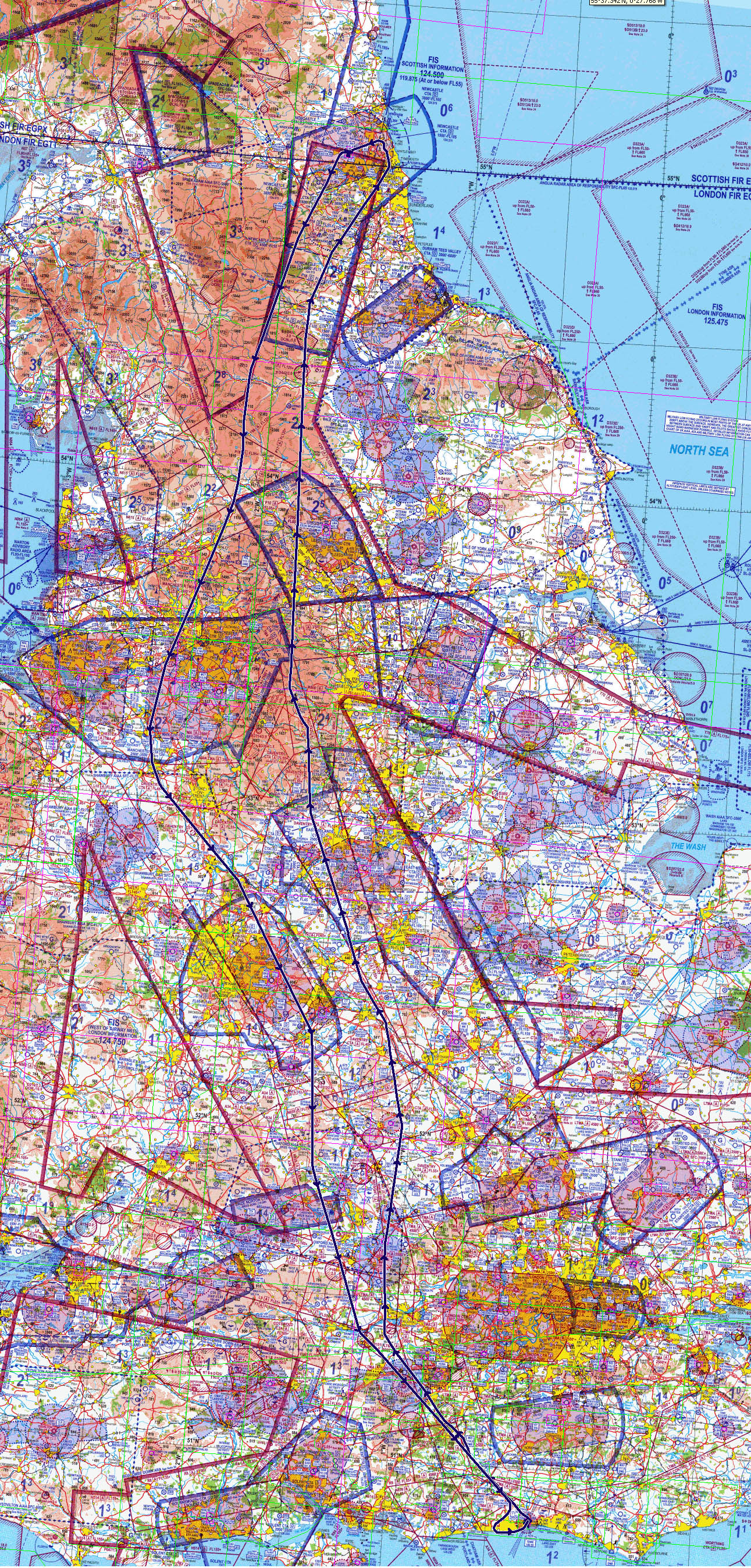 Flight Charts Uk