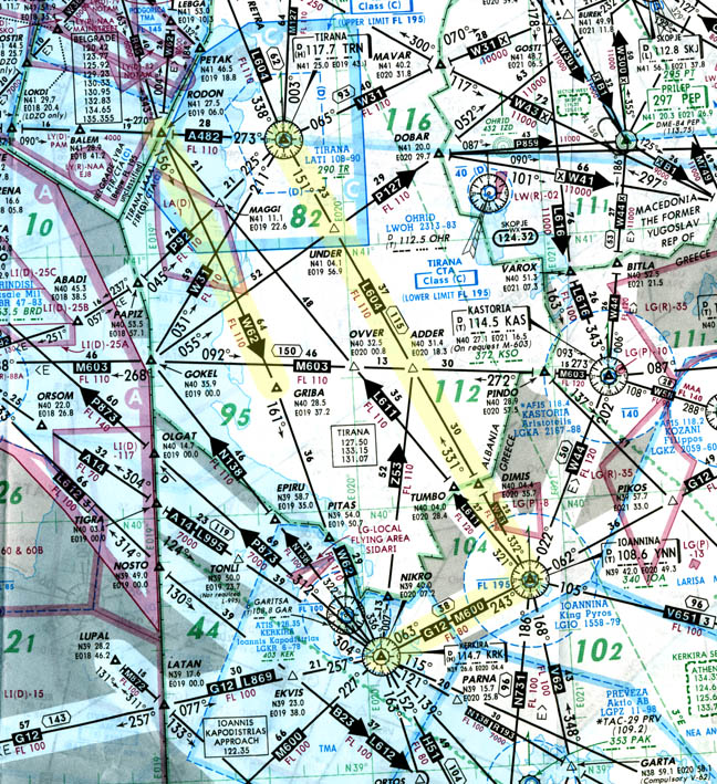 Air Navigation Charts Europe