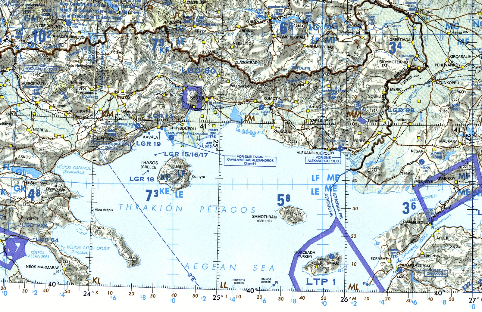 Air Navigation Charts Europe